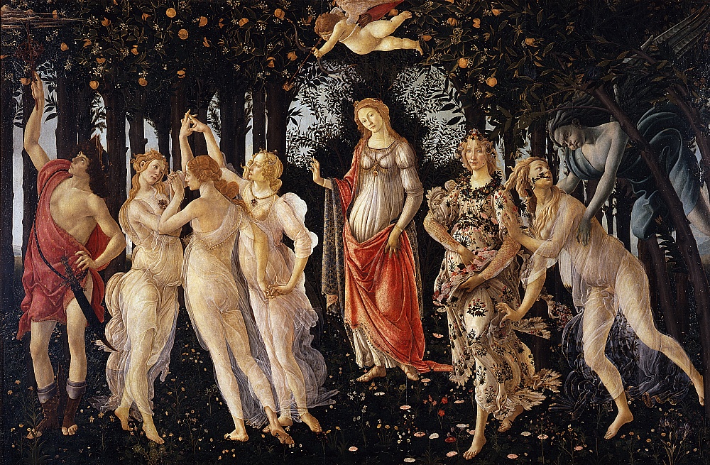 Qual è la vera realtà? Botticelli dipinge le due dimensioni del mondo di Marsilio Ficino