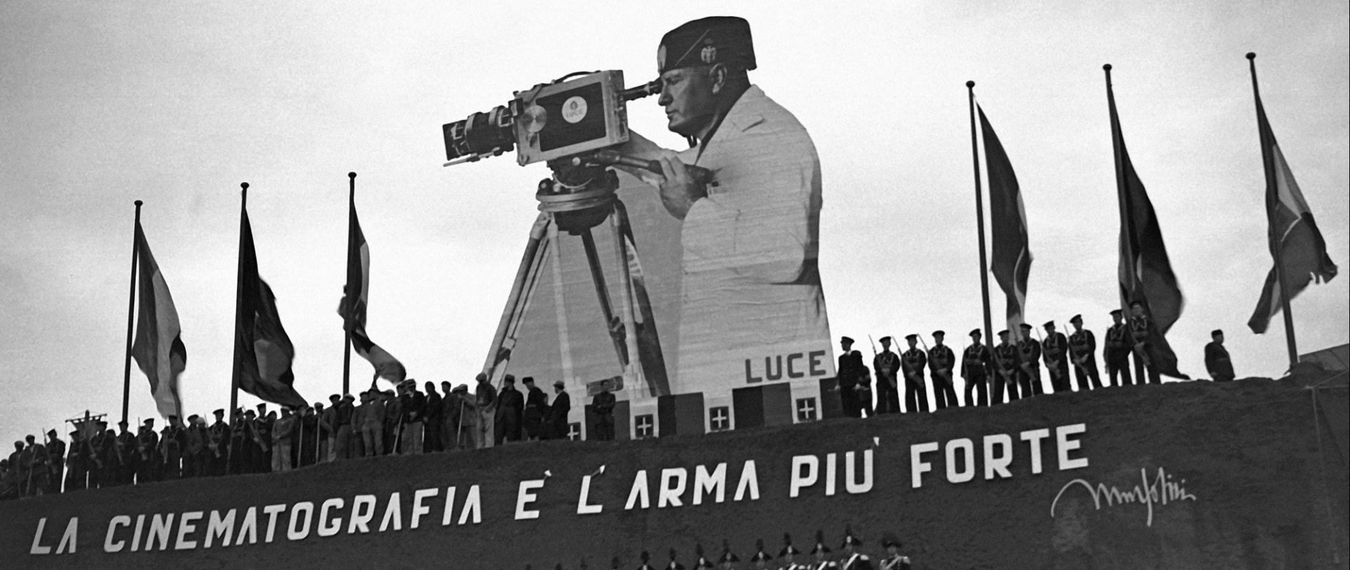 I mass media ci dimostrano che Mussolini non era l’immagine che si era creato