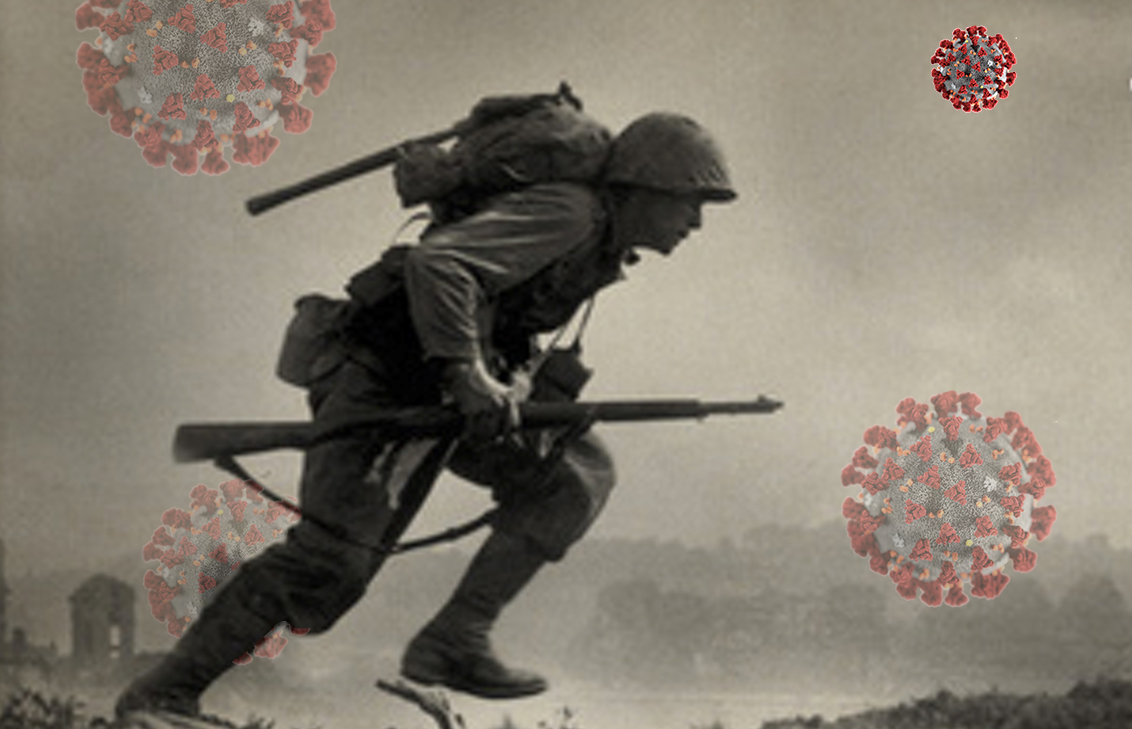 Siamo in guerra contro il Covid-19? La retorica bellica e la letteratura della guerra vera