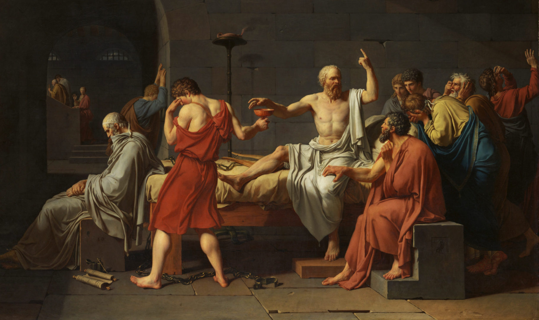 Accettare i decreti o infischiarsene ? Il rispetto della legge e Socrate