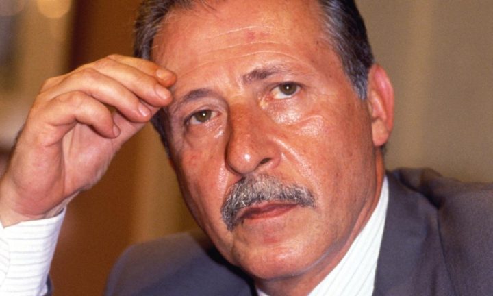 Il magistrato Paolo Borsellino (Radiortm)