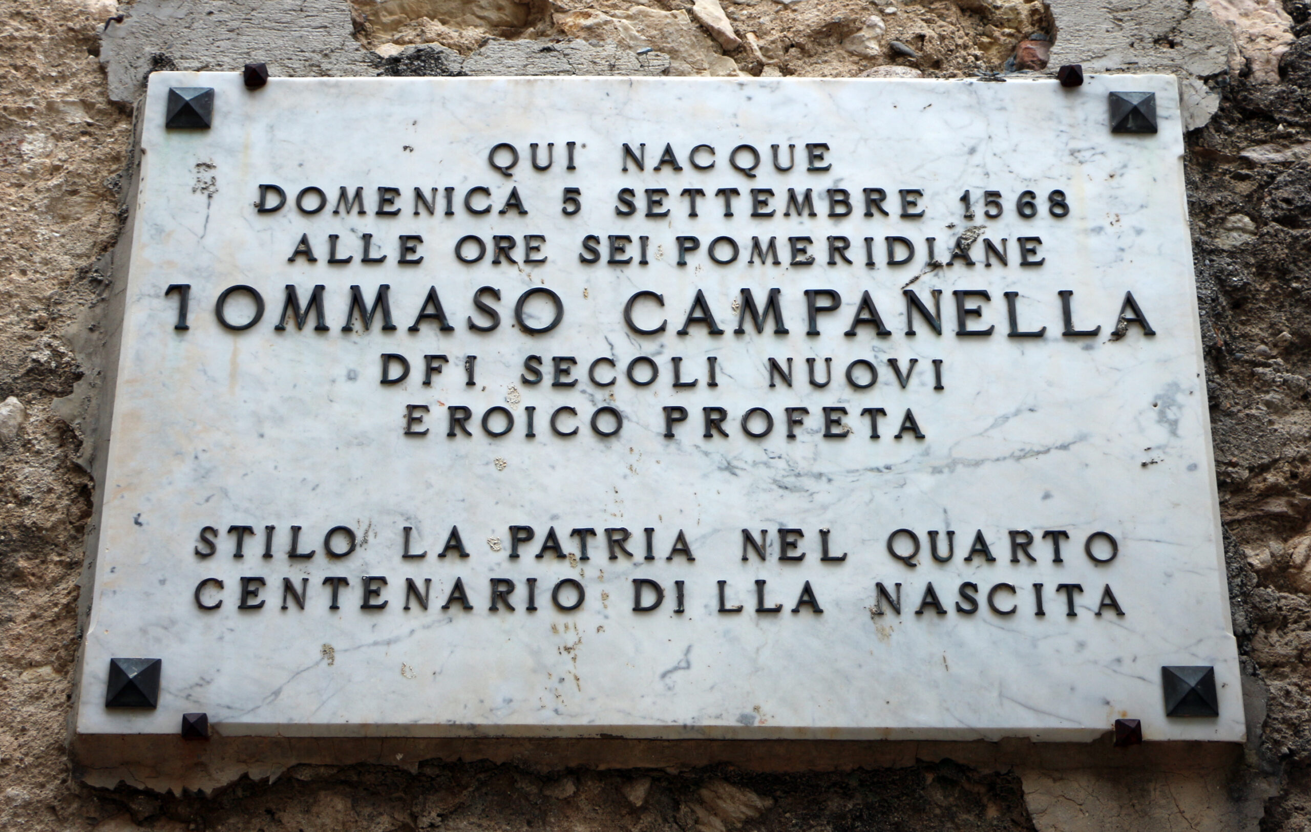 5 Settembre 1568 nasce Tommaso Campanella: ecco il suo pensiero e le tappe più importanti
