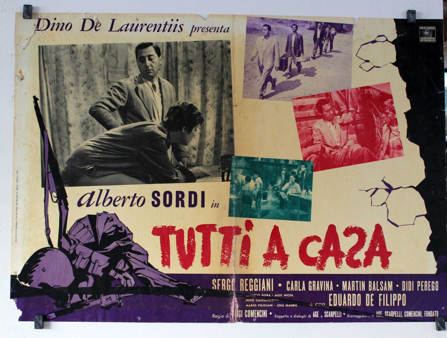Il film “Tutti a casa” ci racconta in chiave umoristica l’armistizio di Badoglio