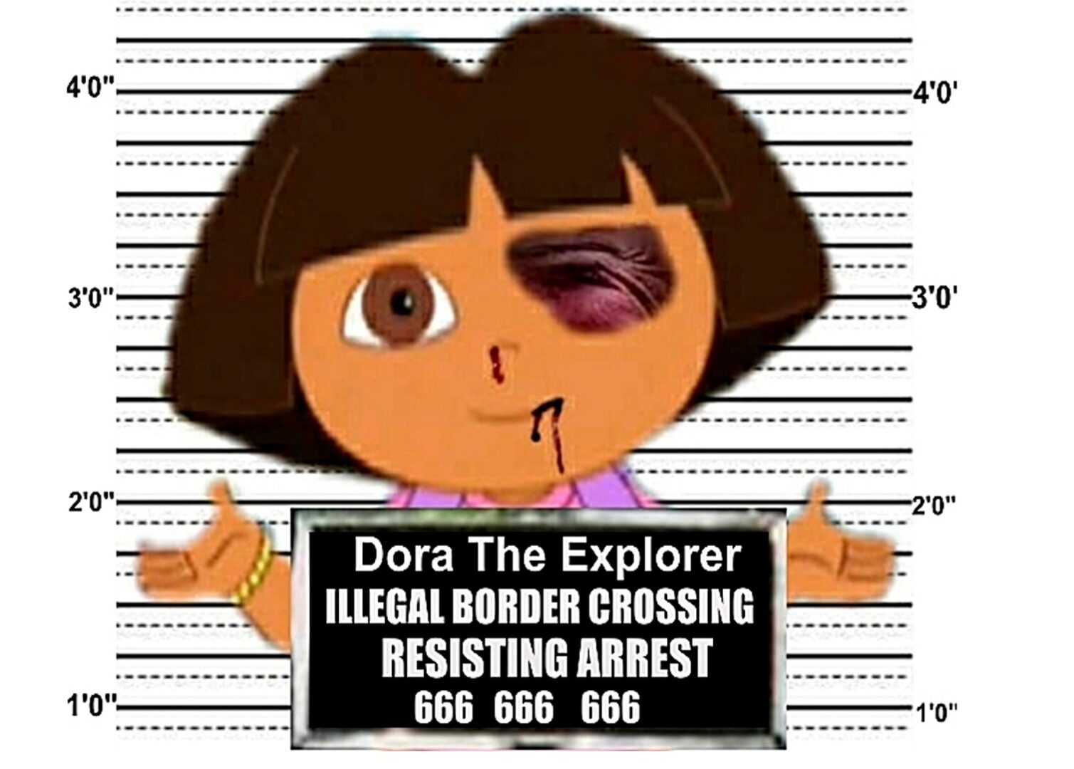 “Dora l’Esploratrice” fermata senza documenti e arrestata: la polizia sospettava che fosse messicana