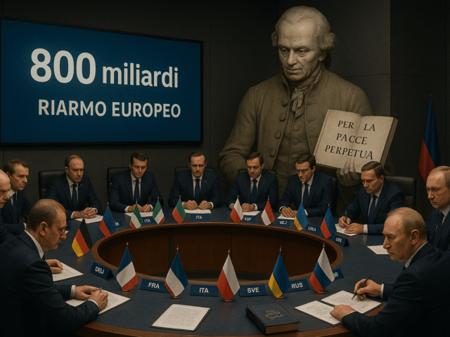 La lezione di Kant nel progetto “Per la pace perpetua” è più che mai attuale