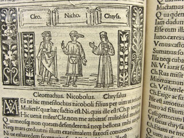 Plauto ride e Terenzio osserva: il lavoro è pesato solamente sulle spalle dei poveri