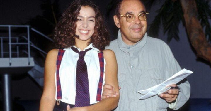 Ambra Angiolini e Gianni Boncompagni.