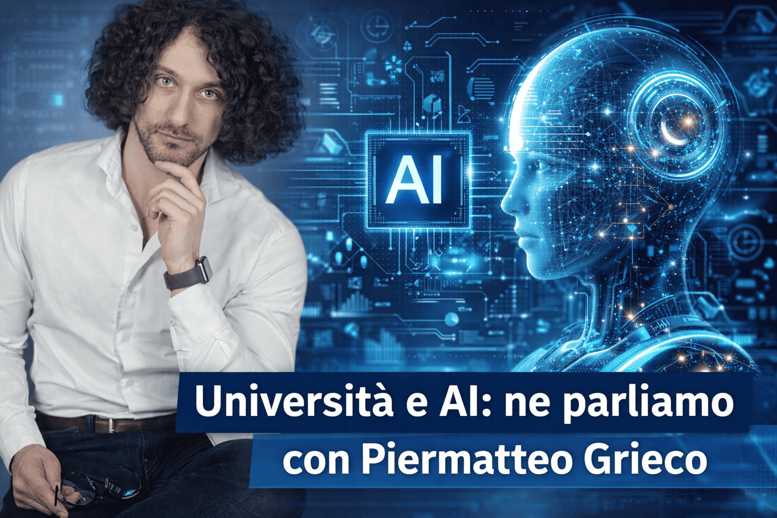 Università e AI: ne parliamo con Piermatteo Grieco